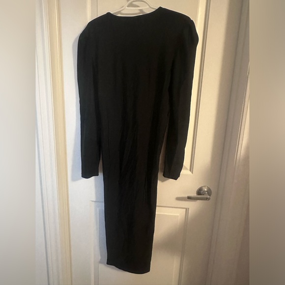 SHEIN Black Long Sleeved Dress - Picture 2 of 8